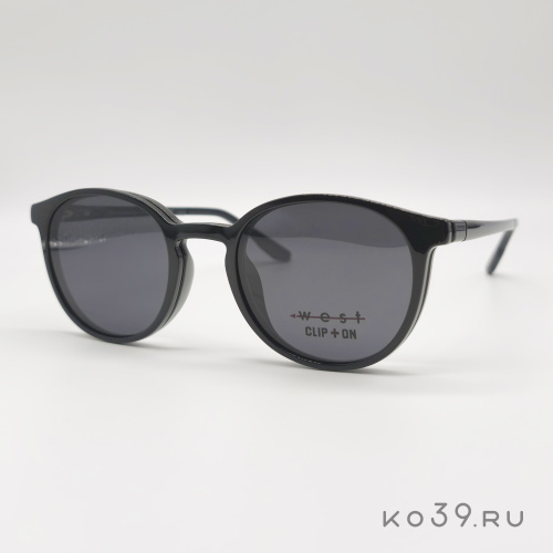 Оправа корригирующих очков West M.WV349 C.1 50-20 140 PLASTICA UNISEX VISTA+CLIP ON