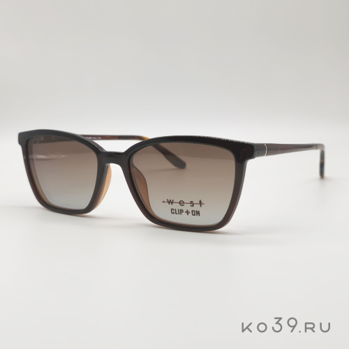 Оправа корригирующих очков West M.WV350 C.2 53-17 140 PLASTICA UNISEX VISTA+CLIP ON