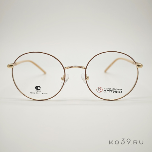 Оправа корригирующих очков "КОРОЛЕВСКАЯ ОПТИКА" (металл) 4039 С2