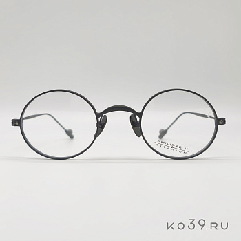 Оправа очковая Philippe VERXX15.1-011 Черный матовый, титан, 46-25-148