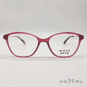 Оправа корригирующих очков West M.99977 C.3 53-16 145 PLASTICA DONNA VISTA+CLIP-ON