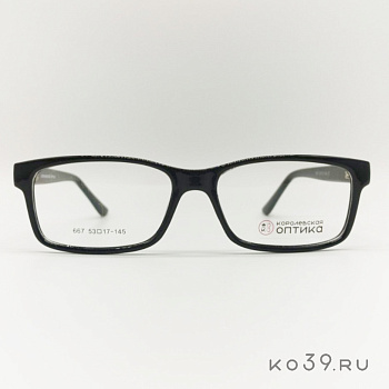 Оправа корригирующих очков "КОРОЛЕВСКАЯ ОПТИКА" (пластик) 667 С1