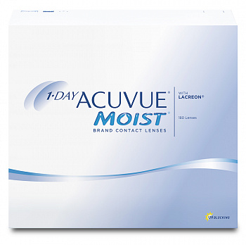 1-Day ACUVUE MOIST / BC 8.5 (180шт.)