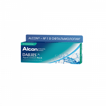 DAILIES AquaComfort Plus TORIC  / Ось 160 / BC 8.8 (30шт.)
