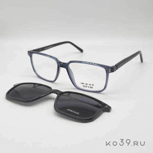 Оправа корригирующих очков West M.WV353 C.3 55-16 145 ACETATO UOMO VISTA+CLIP ON