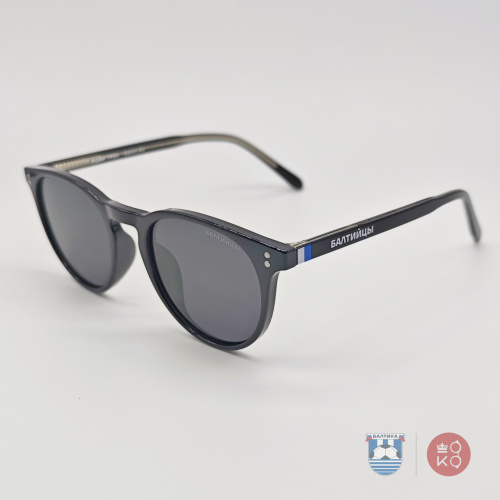 TSM3145 Солнцезащитные очки "Балтийцы" (пластик.) в упаковке (ГОООООЛ!) черный