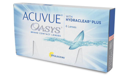ACUVUE OASYS with Hydraclear Plus  / BC 8.8 (6шт.)