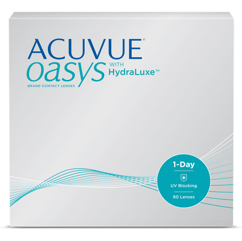 1-Day ACUVUE OASYS with Hydraluxe / BC 9.0 (90шт.)
