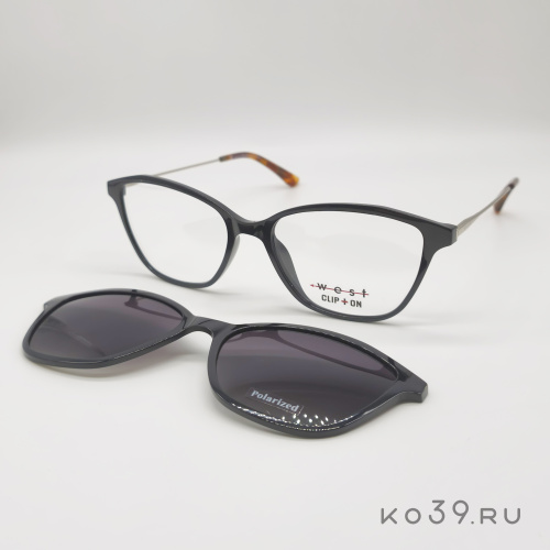 Оправа корригирующих очков West M.99977 C.1 53-16 145 PLASTICA DONNA VISTA+CLIP-ON