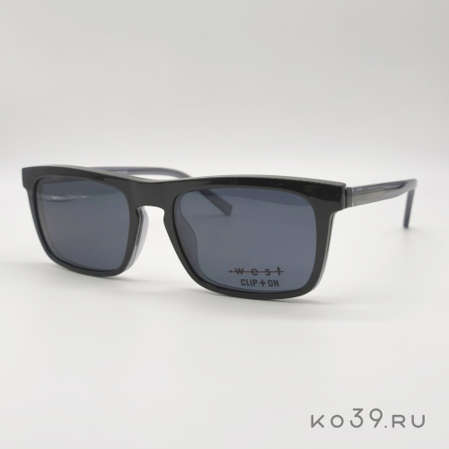 Оправа корригирующих очков West M.WV201 C.3 54-18 147 PLAST.UOMO VISTA+CLIP-ON