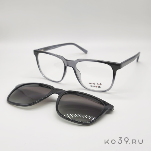 Оправа корригирующих очков West M.WV203 C.3 53-17 147 PLAST.UOMO VISTA+CLIP-ON