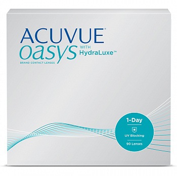 1-Day ACUVUE OASYS with Hydraluxe / BC 9.0 (90шт.) 1-Day ACUVUE OASYS with Hydraluxe / BC 9.0 (90шт.)